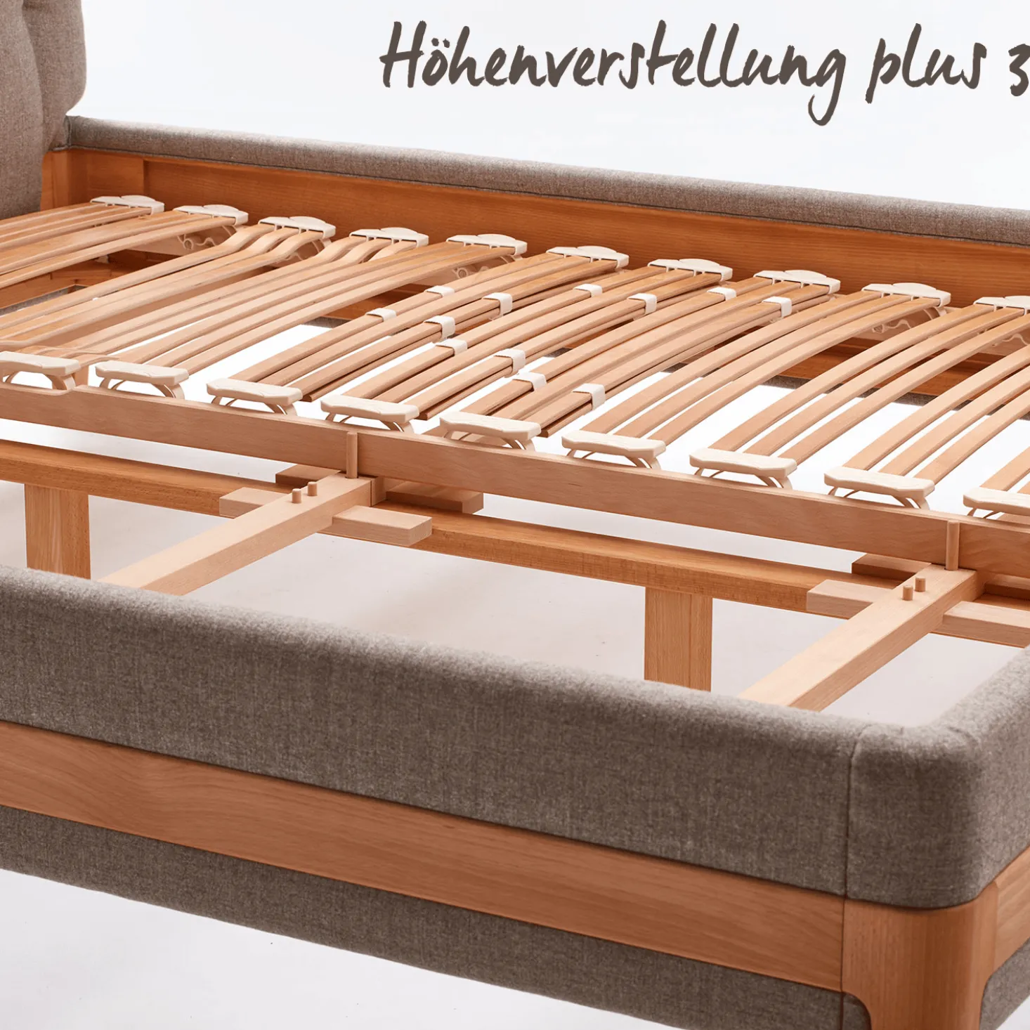 Höhenverstellungsset 3 Stk.(Set), Buche (80cm)