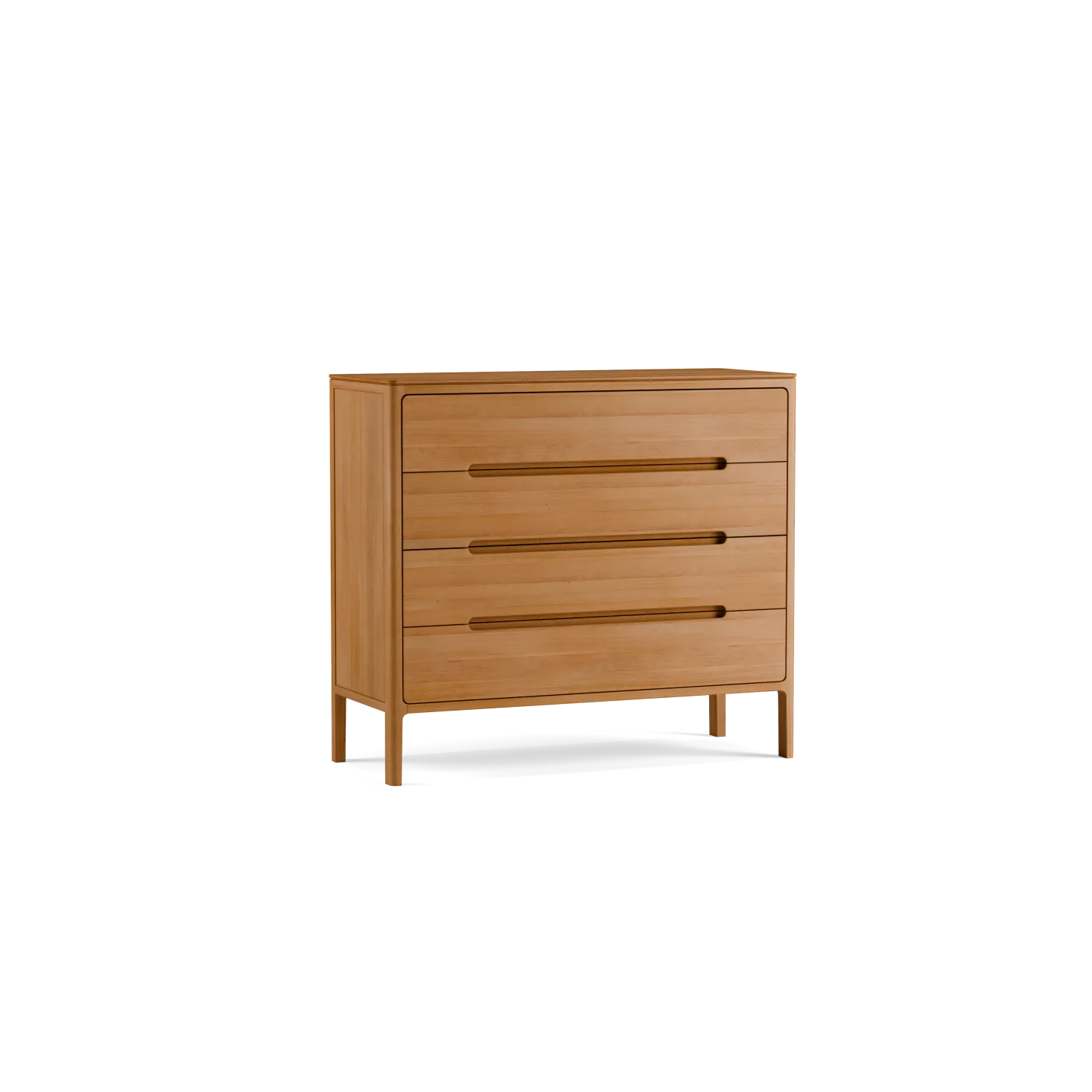 Highboard Tenso(Buche, 4 Laden, 100,2)