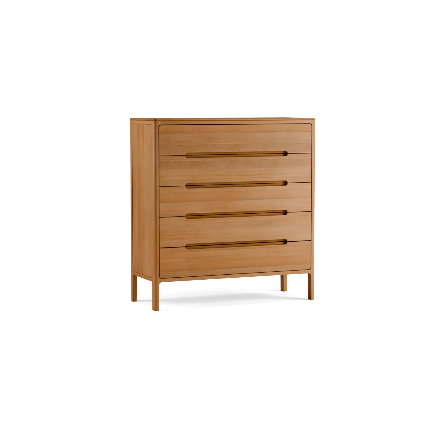 Highboard Tenso(Buche, 5 Laden, 100,2)