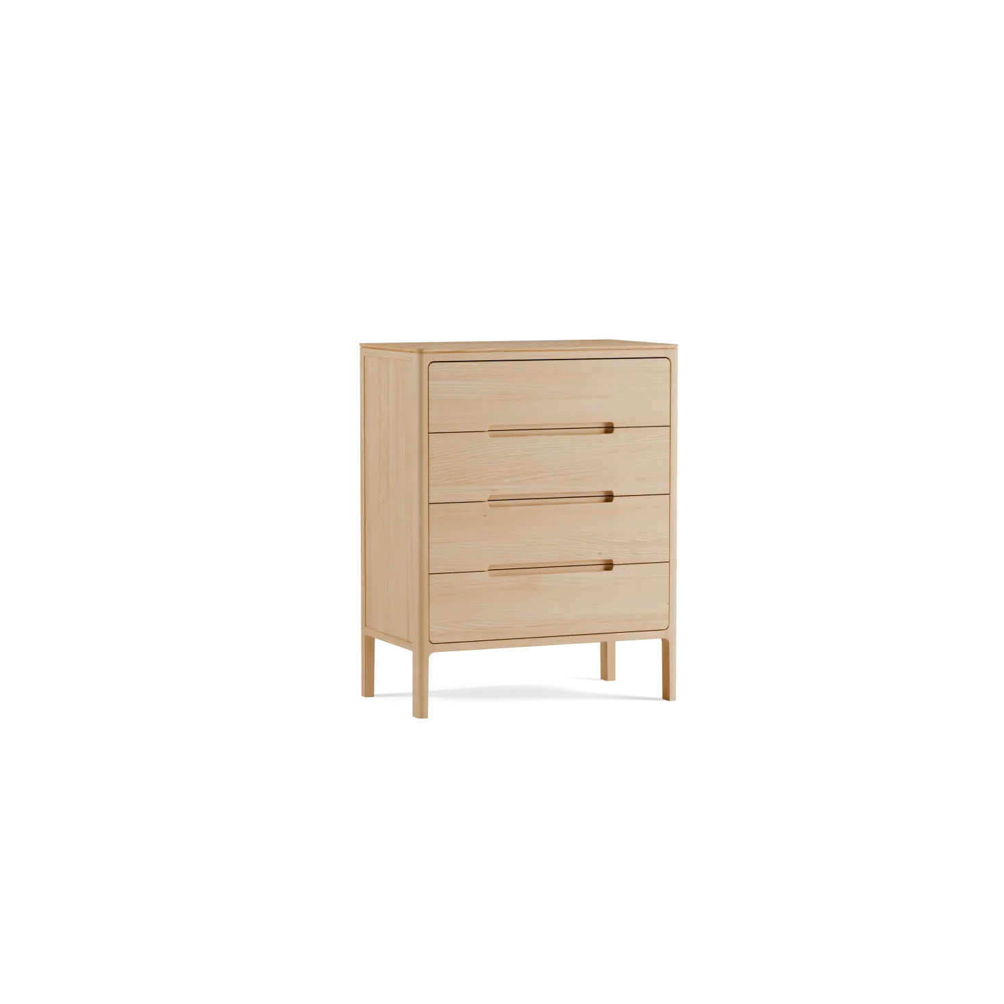 Highboard Tenso(Esche, 4 Laden, 70,2)