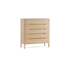 Highboard Tenso(Esche, 5 Laden, 100,2)