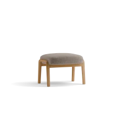 Hocker Ketil(Wollstoff Tano natur, Eiche)