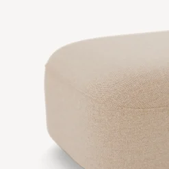 Hocker VelunaB 95 x T 60 x H 42 cm (Wollstoff Elverum haselnuss)