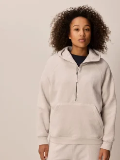 Hoodie aus Bio Baumwolle(stein, M)