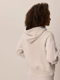 Hoodie aus Bio Baumwolle(stein, M)