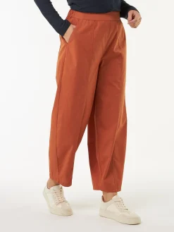 Hose aus Bio Baumwolle(bernstein braun, 34)