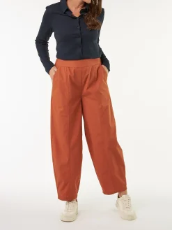 Hose aus Bio Baumwolle(bernstein braun, 38)