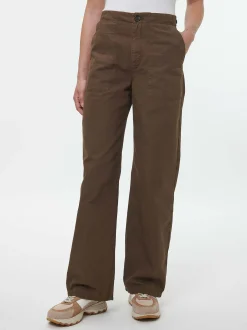 Hose aus Bio-Baumwolle(black olive, 34)