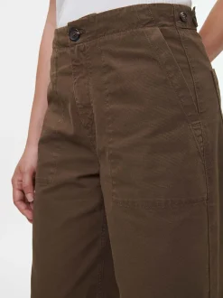 Hose aus Bio-Baumwolle(black olive, 34)