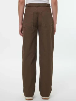 Hose aus Bio-Baumwolle(black olive, 34)