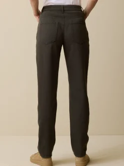 Hose aus Bio-Baumwolle(black olive, 38)
