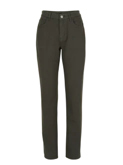 Hose aus Bio-Baumwolle(black olive, 38)