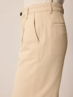 Hose aus Bio Baumwolle(creme, 34)