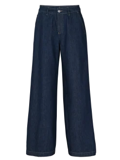 Hose aus Bio-Baumwolle(dark blue denim, 38)