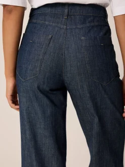 Hose aus Bio-Baumwolle(dark denim, 38)