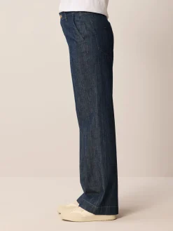 Hose aus Bio-Baumwolle(dark denim, 38)