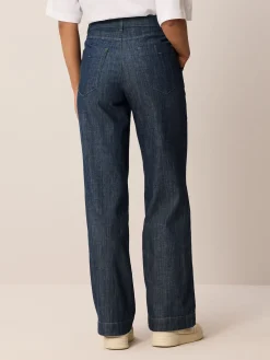 Hose aus Bio-Baumwolle(dark denim, 38)