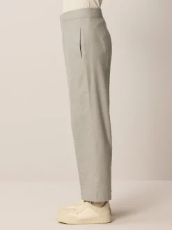 Hose aus Bio Baumwolle(grau melange, 36)