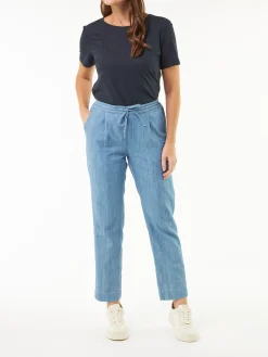 Hose aus Bio-Baumwolle(light blue denim, 38)