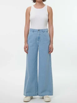 Hose aus Bio-Baumwolle(light blue denim, 38)
