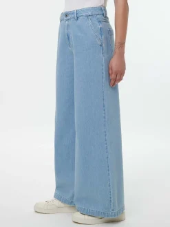 Hose aus Bio-Baumwolle(light blue denim, 38)