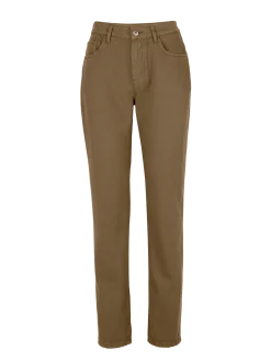 Hose aus Bio-Baumwolle(light khaki, 38)