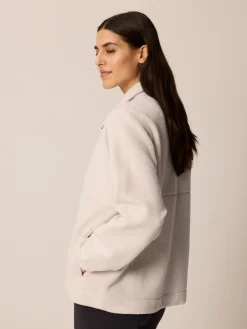 Jacke aus Bio Baumwolle(stein, XS)