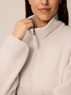 Jacke aus Bio Baumwolle(stein, XS)