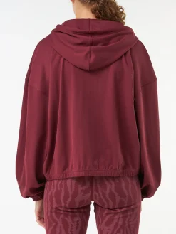 Jacke aus Bio Baumwolle(weinrot, S)