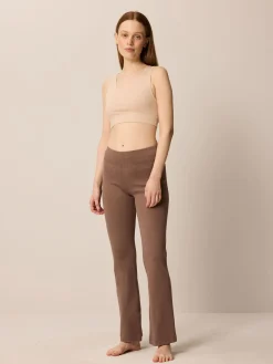 Jazzpant aus Bio Baumwolle(walnuss melange, 38)