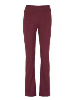 Jazzpant aus Bio Baumwolle(weinrot, 34)