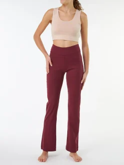 Jazzpant aus Bio Baumwolle(weinrot, 34)