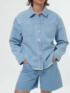 Jeansjacke aus Bio-Baumwolle(light blue denim, 36)