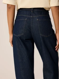 Jeans Relax100 % Bio-Baumwolle (dark denim, 38)