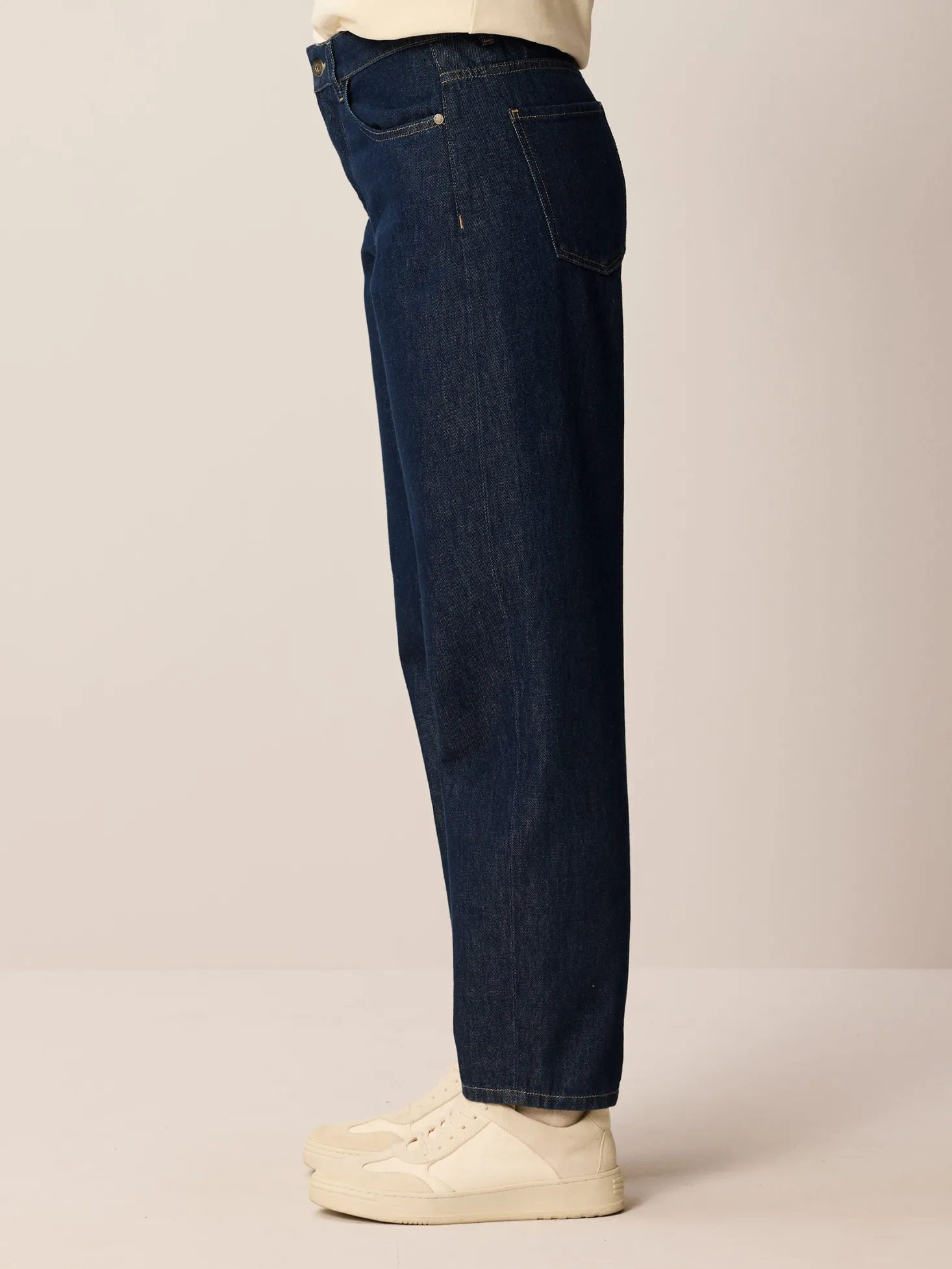 Jeans Relax100 % Bio-Baumwolle (dark denim, 38)
