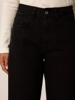 Jeans relaxed aus Bio Baumwolle(black denim, 34)