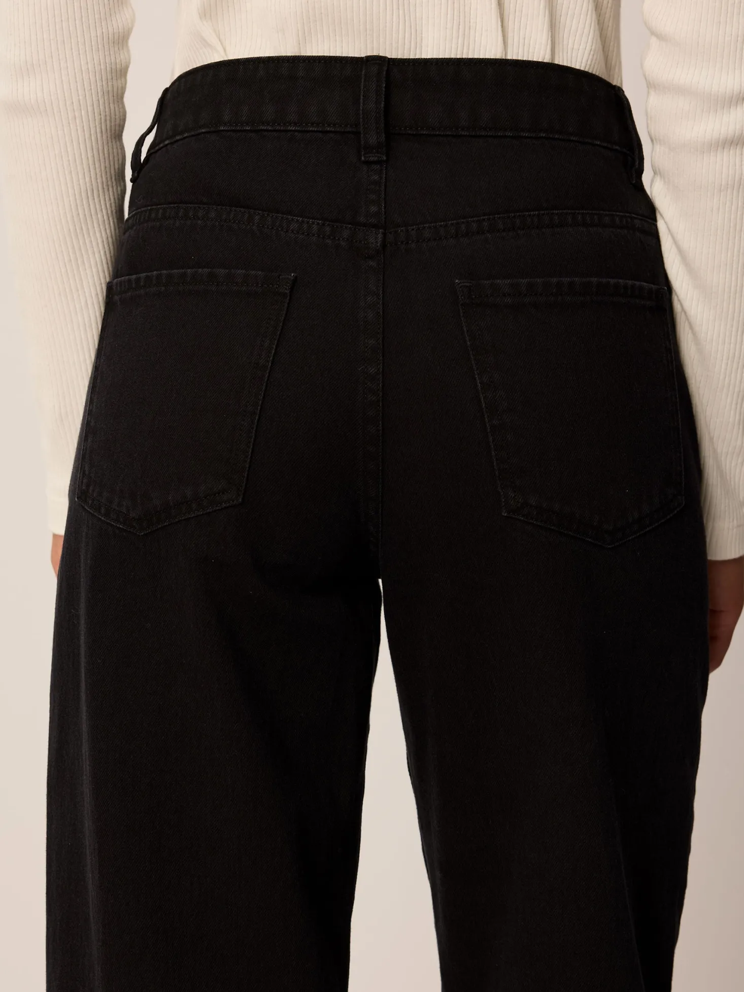 Jeans relaxed aus Bio Baumwolle(black denim, 34)