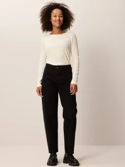 Jeans relaxed aus Bio Baumwolle(black denim, 34)