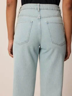 Jeans straight100 % Bio-Baumwolle (light blue denim, 38)