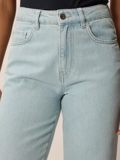 Jeans straight100 % Bio-Baumwolle (light blue denim, 38)