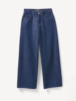 Jeans weites Bein100% Bio-Baumwolle (dark denim, 36)