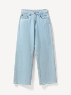 Jeans weites Bein100% Bio-Baumwolle (light blue denim, 38)