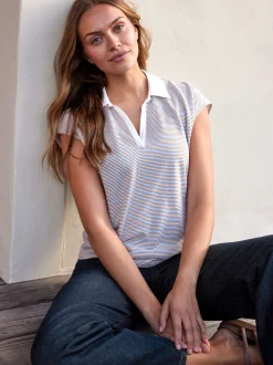 Jeans weites Bein100% Bio-Baumwolle (light blue denim, 38)