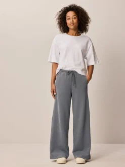 Joggpants aus Bio Baumwolle(schiefer, L)