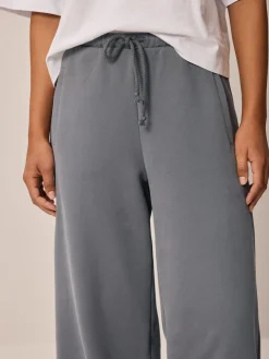 Joggpants aus Bio Baumwolle(schiefer, L)
