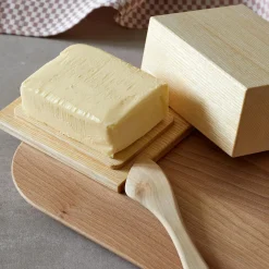 Küchenhelfer aus Eschenholzgeölt (Buttermesser)
