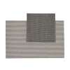 Küchentücher-Set Janna45 x 70 cm/35 x 35 cm, Geschirrtuch: 50 % Baumwolle/50 % Leinen, Haushaltstuch: 100 % Baumwolle, GOTS (schiefer)