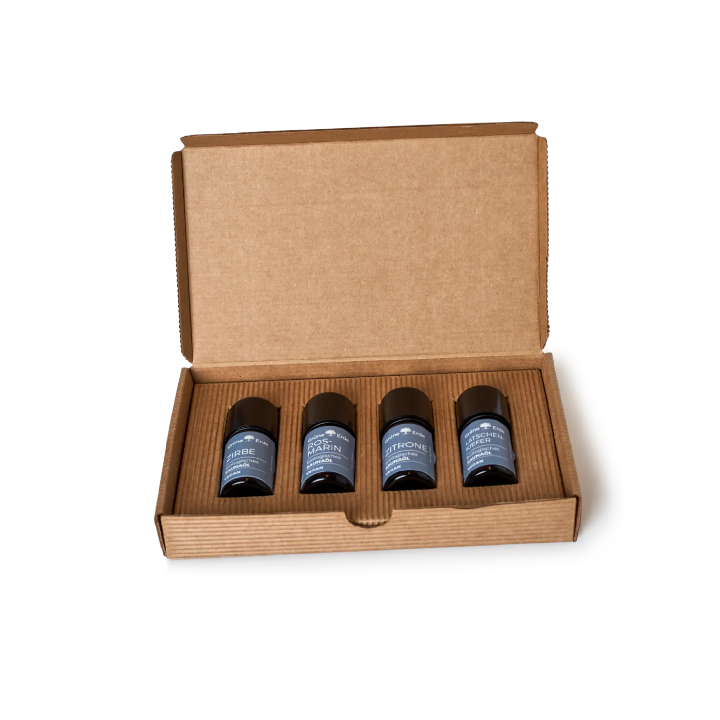 Kennenlern-Set4 biologische Saunaöle zum Verwöhnen á 5 ml
