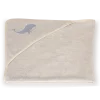Kinder-Badserie Meerestiere100 % Baumwolle, GOTS (meerblau, Kapuzenbadetuch 100 x 100 cm)