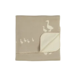 Kinderdecke Frederiksand, 100 % Baumwolle, GOTS (sand, 75 x 100 cm)